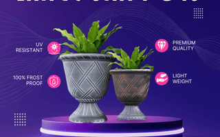 Elevate Your Garden with SG Traders™ large urn plant plant pots - SGTraders