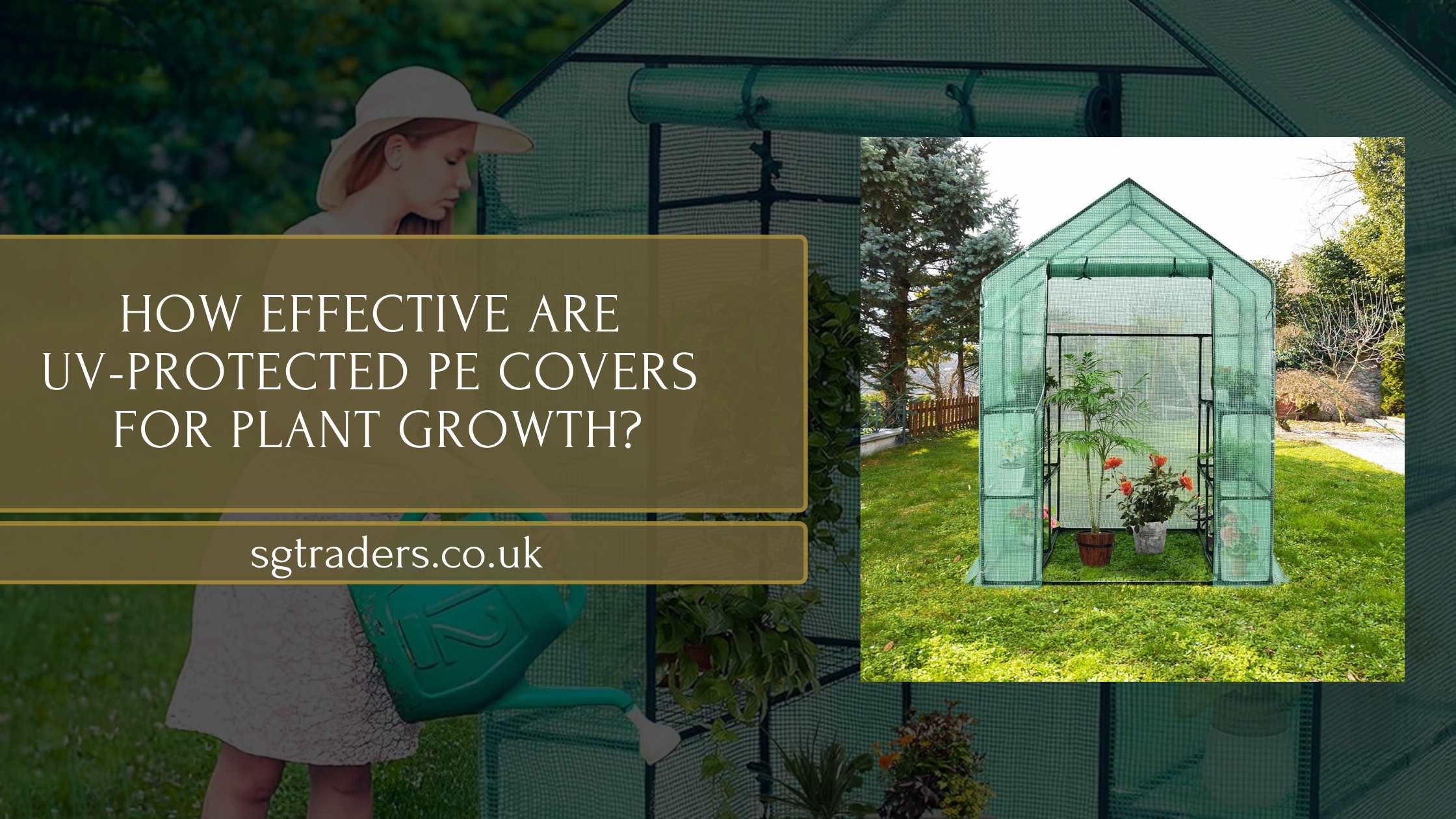 How Effective Are UV-Protected PE Covers for Plant Growth?