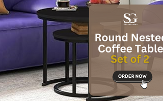 Round Nested Coffee Table 