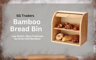  Bamboo Bread Bin