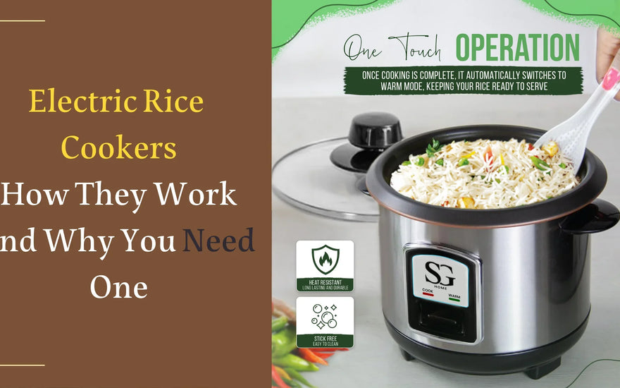 Best Electric Rice Cooker UK | How They Work & Why to Buy - SGTraders