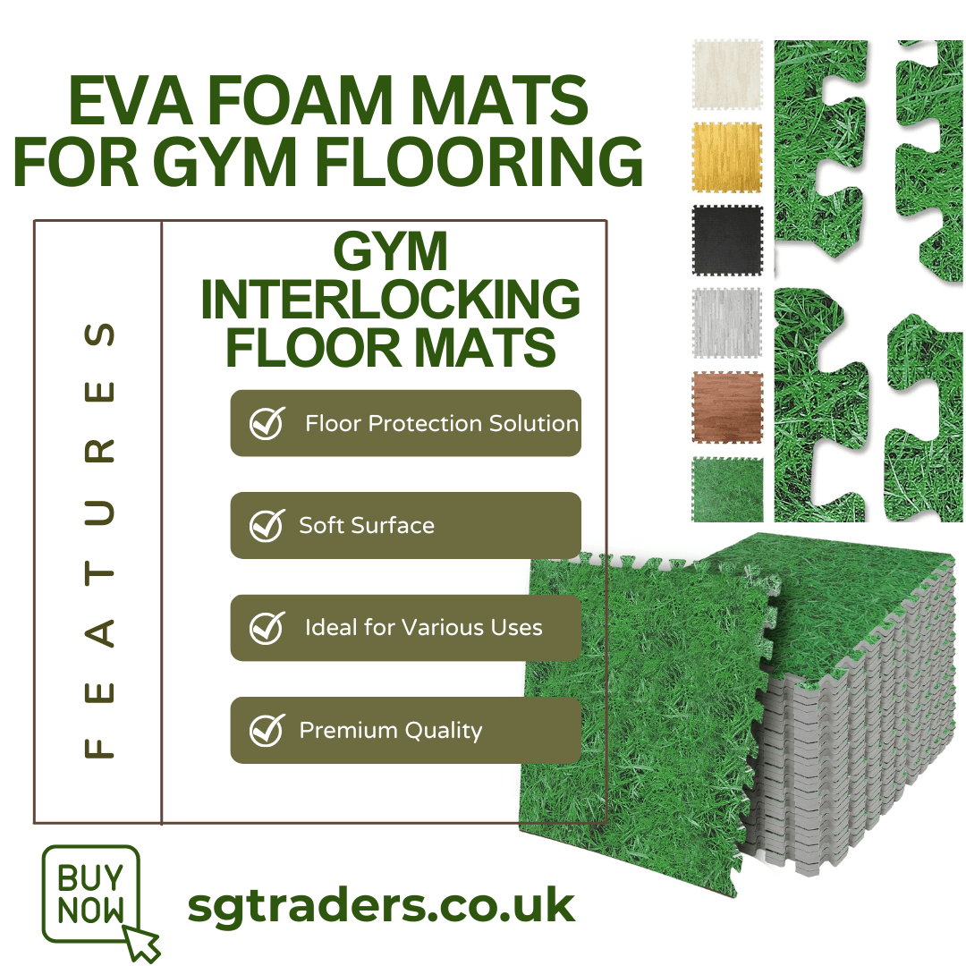 Elevate Your Workout Space with SG Traders™ Premium EVA Foam Mats! - SGTraders