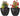 SG Traders™ Chengdu Plant Pots (pack of 2)  -  planter  -  