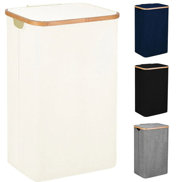 SG Traders™  100L Laundry Hamper with Lid - - 