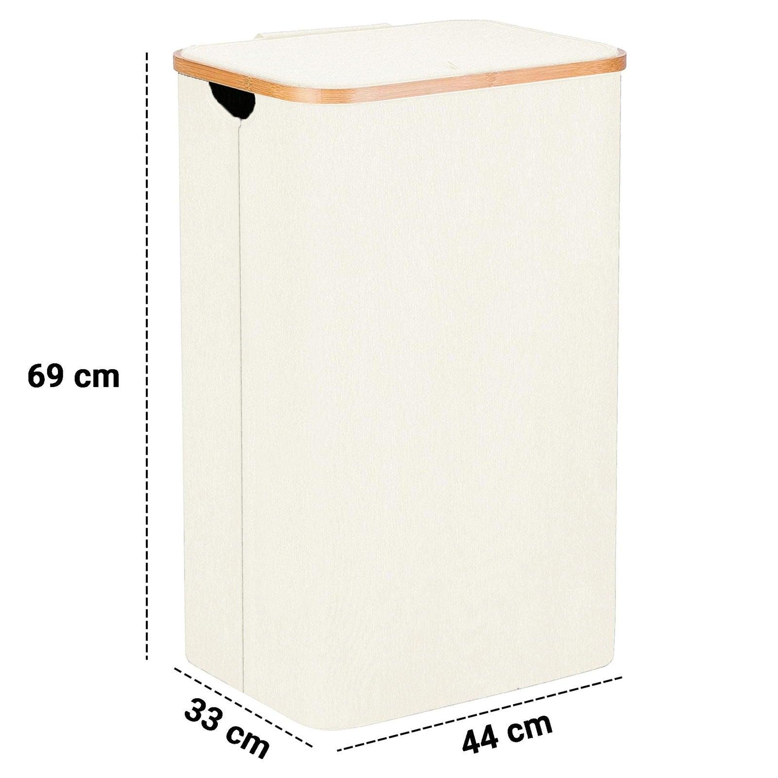 SG Traders™  100L Laundry Hamper with Lid - - 