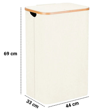 SG Traders™  100L Laundry Hamper with Lid - - 