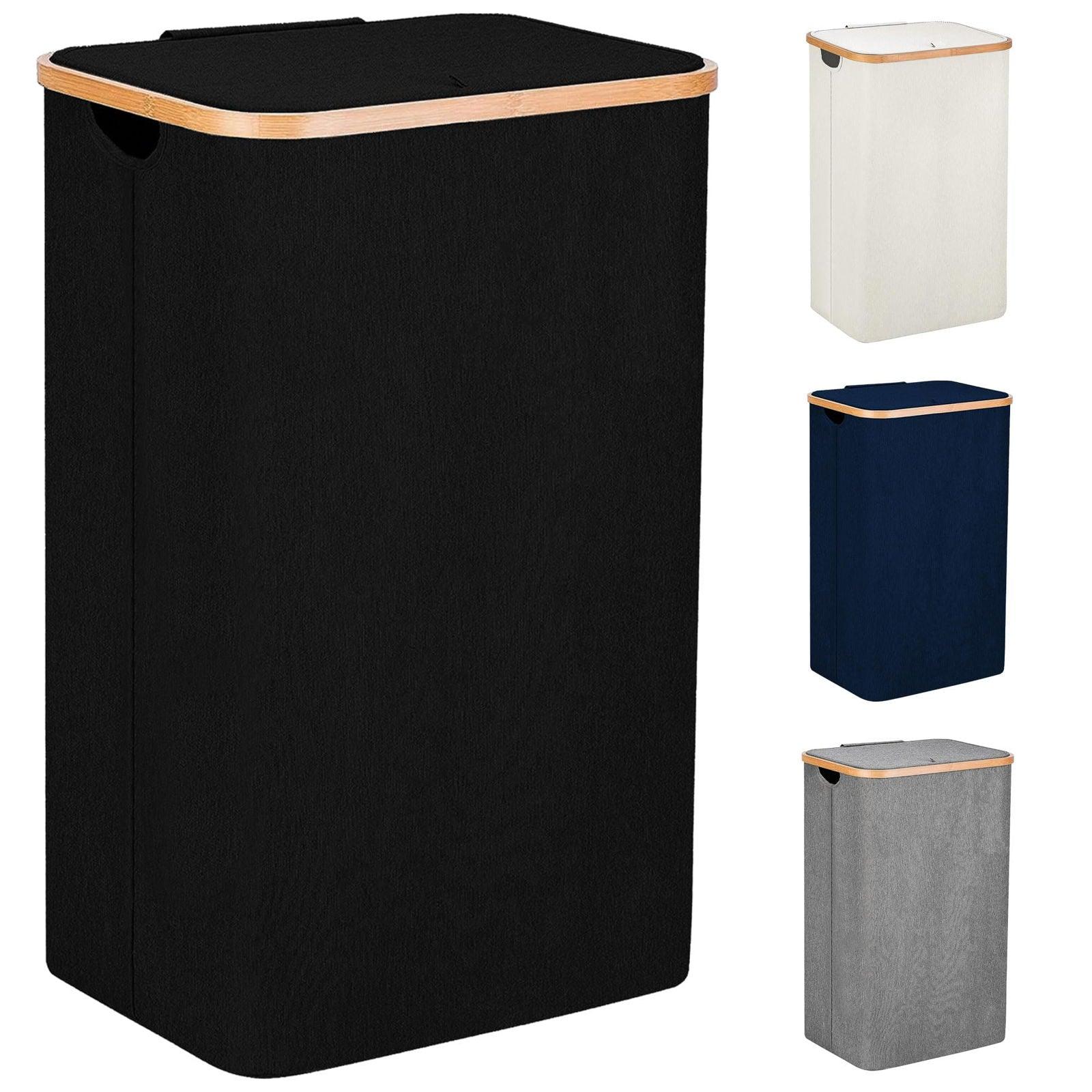 SG Traders™  100L Laundry Hamper with Lid - - 