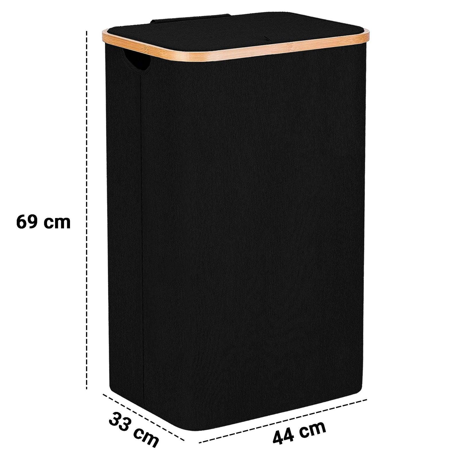 SG Traders™  100L Laundry Hamper with Lid - - 