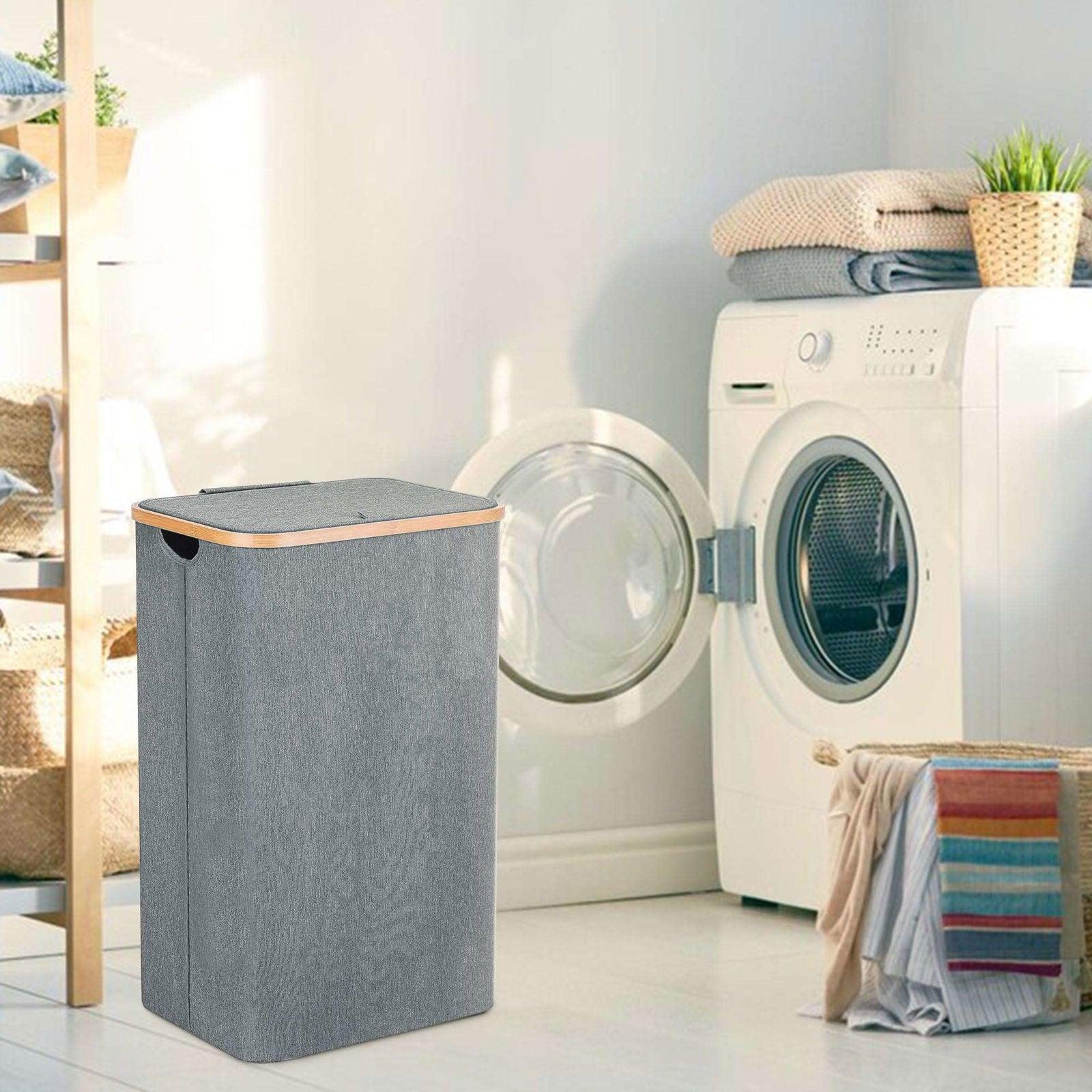 SG Traders™  100L Laundry Hamper with Lid - - 