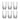 SG Traders ™ 6-Piece Crystal Glass Set - - 