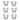 SG Traders ™ 6-Piece Glass Mug Set - - 