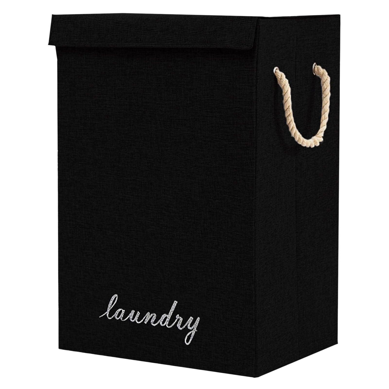 SG Traders ™ 90L Collapsible Laundry Basket with Lid - - 