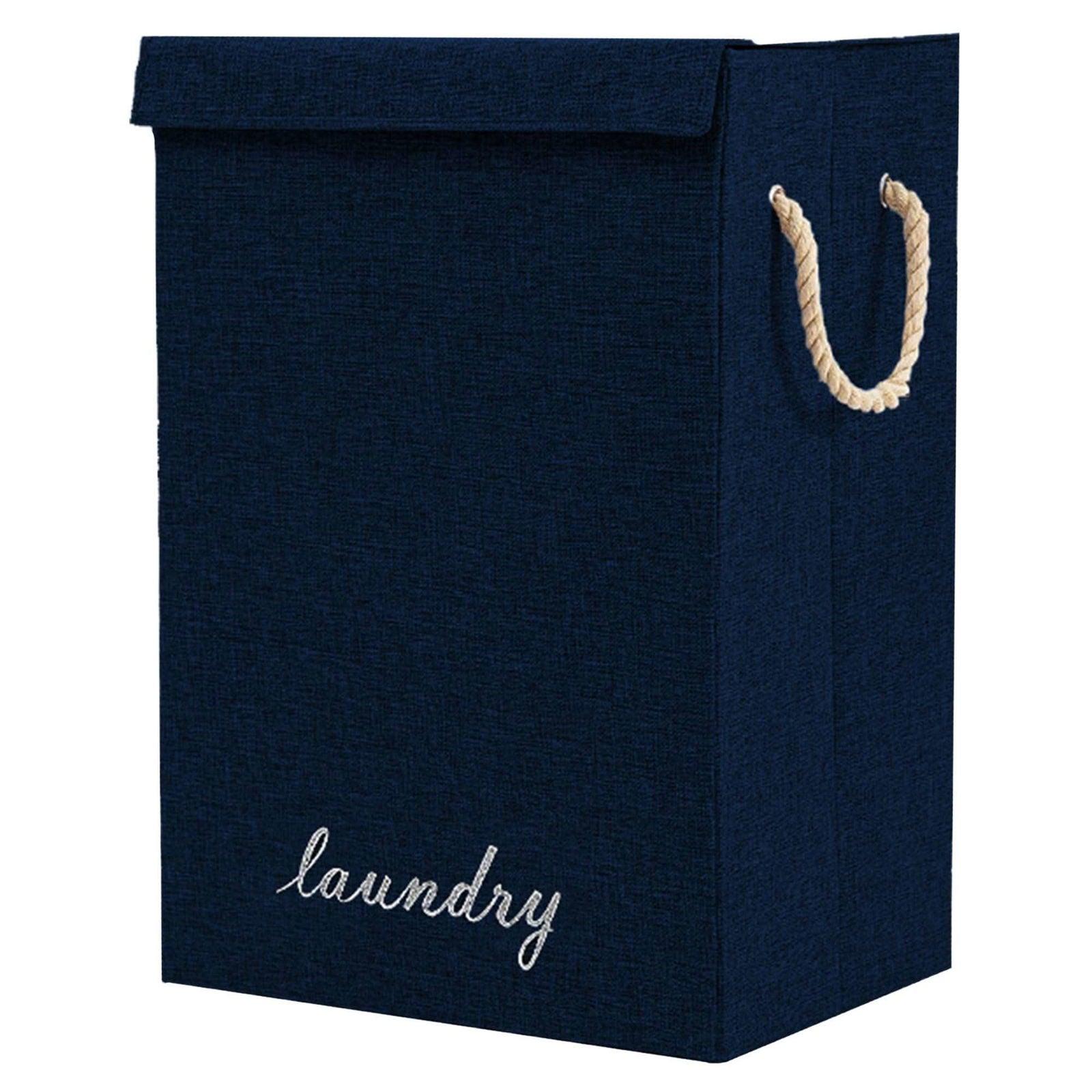 SG Traders ™ 90L Collapsible Laundry Basket with Lid - - 
