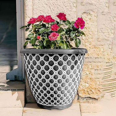 SG Traders Bell Quilt Plant Pots (Pack of 2) - - 