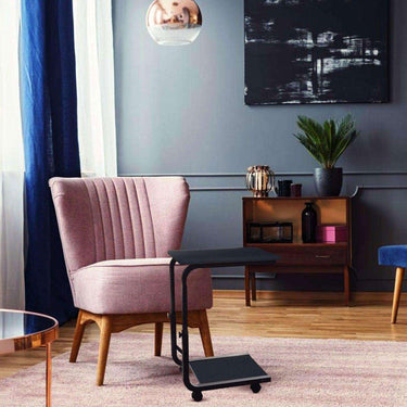SG Traders ™ C-Shaped Side Table - - 