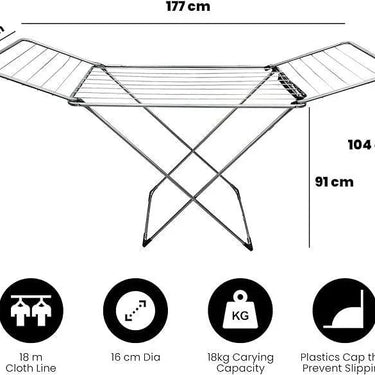 SG Traders™ Clothes Drying Rack - - 