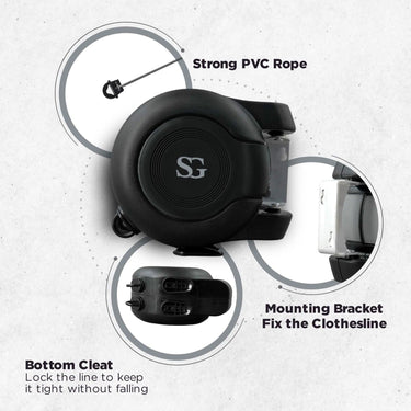 SG Traders™ Clothes Line - - 