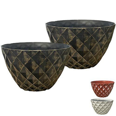 SG Traders™  Diamond Cut Planters - - 