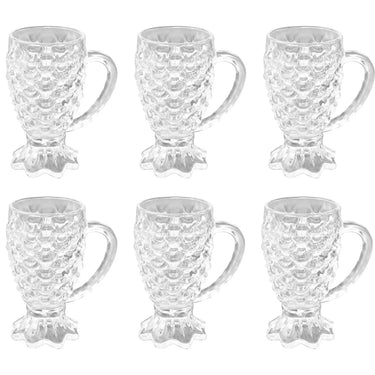 SG Traders ™ Glassware Set: 7-Piece Crystal Jug & Tumbler Collection - - 