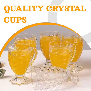 SG Traders ™ Glassware Set: 7-Piece Crystal Jug & Tumbler Collection - - 