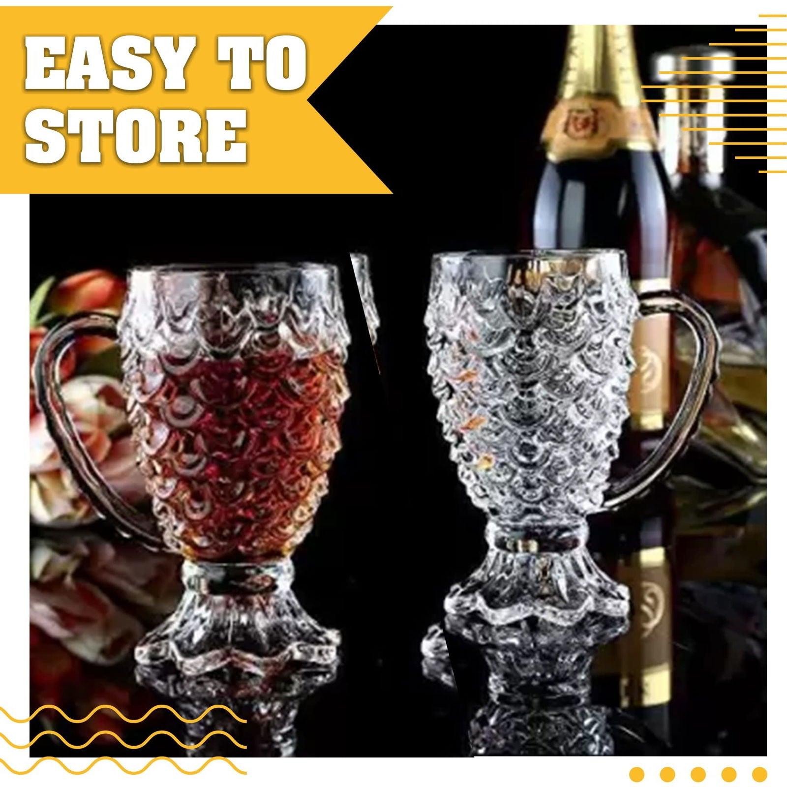 SG Traders ™ Glassware Set: 7-Piece Crystal Jug & Tumbler Collection - - 