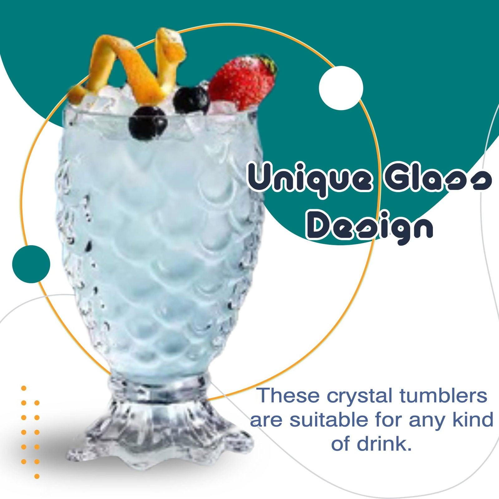 SG Traders ™ Glassware Set: 7-Piece Crystal Jug & Tumbler Collection - - 