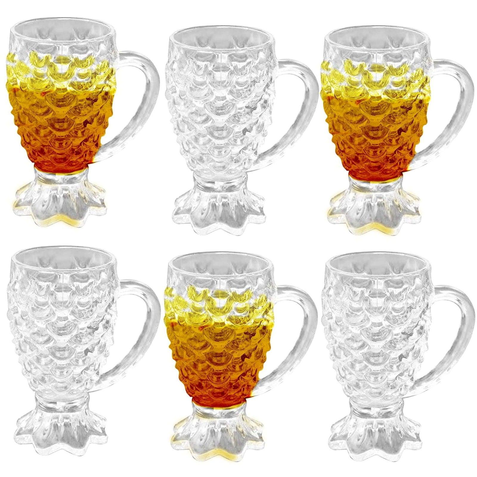 SG Traders ™ Glassware Set: 7-Piece Crystal Jug & Tumbler Collection - - 