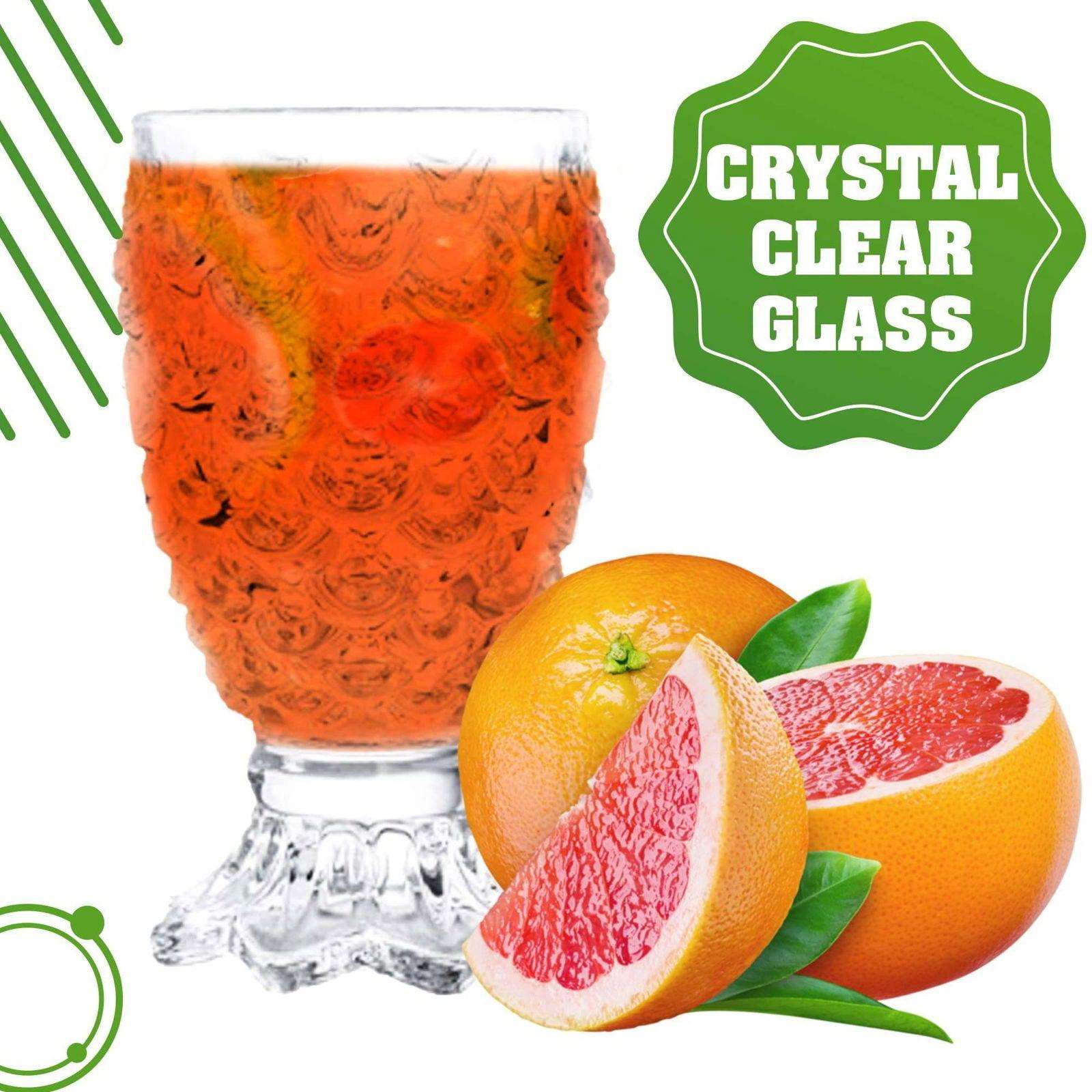 SG Traders ™ Glassware Set: 7-Piece Crystal Jug & Tumbler Collection - - 