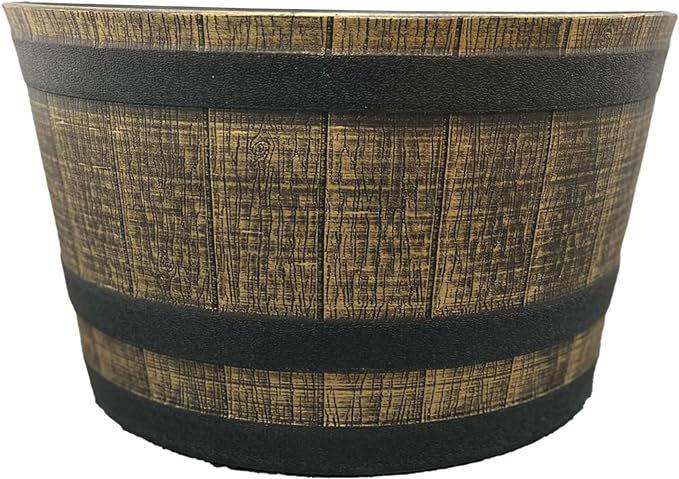 SG Traders™ Large Half Barrel Cask Planter - - 
