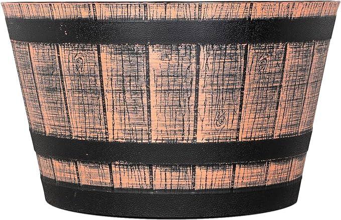 SG Traders™ Large Half Barrel Cask Planter - - 