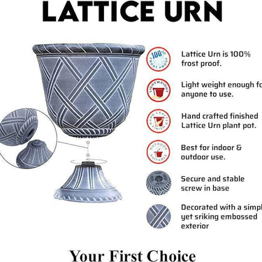 SG Traders™ Large Urn Pots - - 