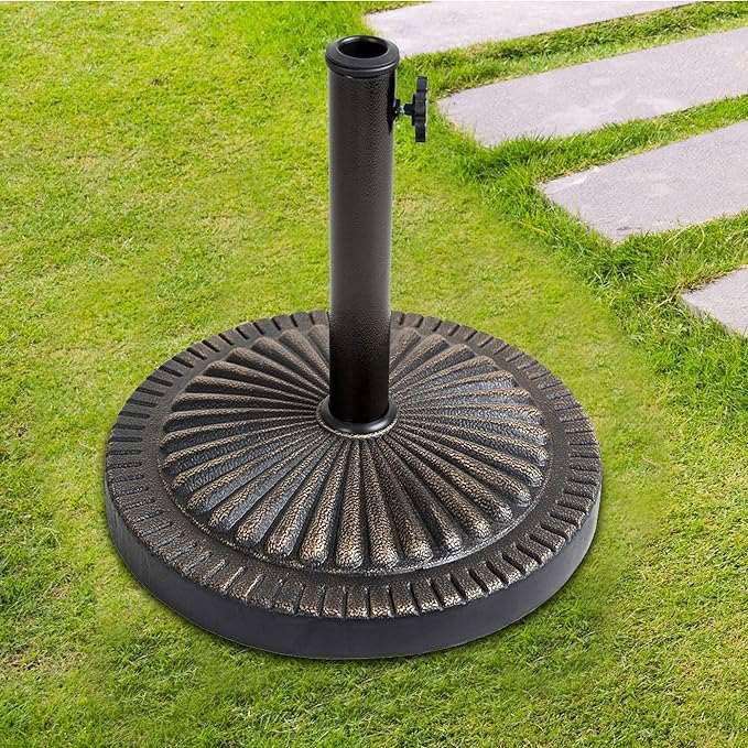 SG Traders Parasol Base - Heavy Duty Stand for Garden Umbrella - - 