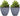 SG Traders™ Plant Pot Set - - 