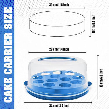 SG Traders Portable Cupcake Carrier - - 