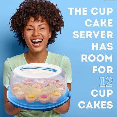 SG Traders Portable Cupcake Carrier - - 