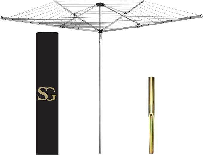 SG Traders™ Rotary Washing Line 30, 40, 45, 50 and 60m - - 