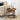 SG Traders Round Nested Coffee Table - Set of 2 - - 