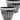 SG Traders Round Rippled Outdoor Garden Planters - - 