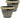SG Traders Round Rippled Outdoor Garden Planters - - 
