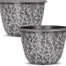 SG Traders™ Serenity Plant Pots (Pack of 2) - - 