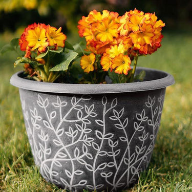 SG Traders™ Serenity Plant Pots (Pack of 2) - - 