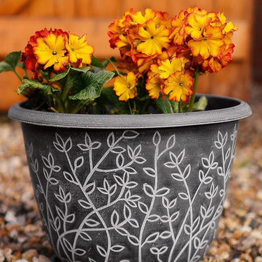SG Traders™ Serenity Plant Pots (Pack of 2) - - 