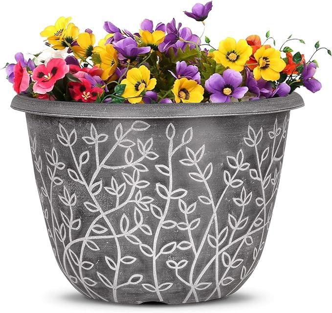 SG Traders™ Serenity Plant Pots (Pack of 2) - - 