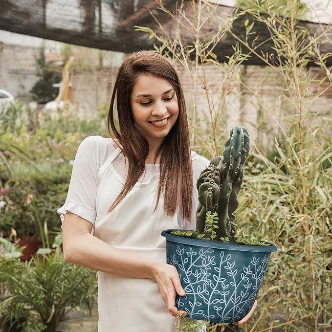 SG Traders™ Serenity Plant Pots (Pack of 2) - - 