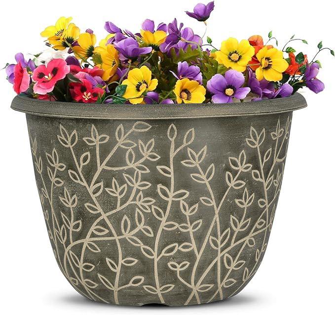 SG Traders™ Serenity Plant Pots (Pack of 2) - - 