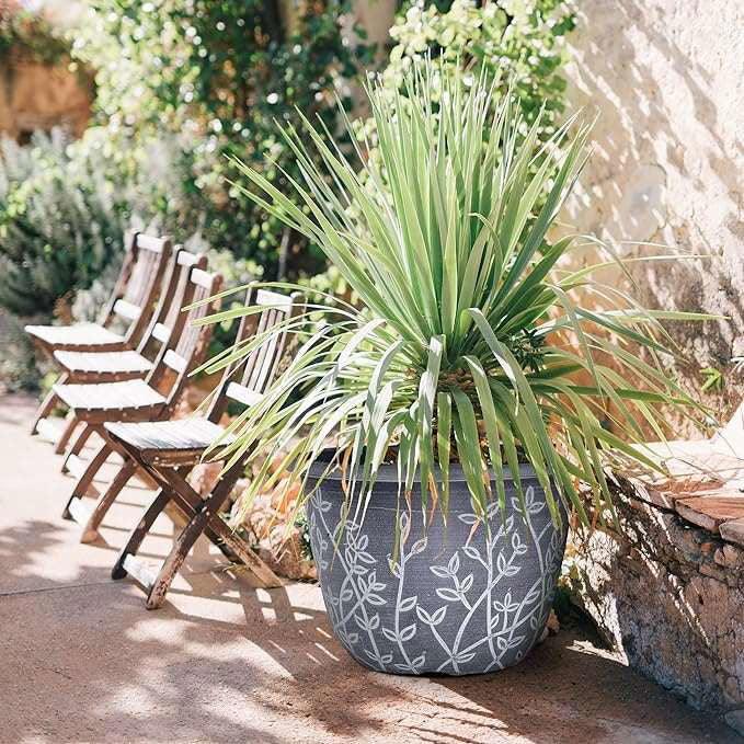 SG Traders™ Serenity Plant Pots (Pack of 2) - - 