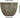SG Traders ™ Silver 41cm Large Round Plastic Spiral Garden Plant Pot - - 