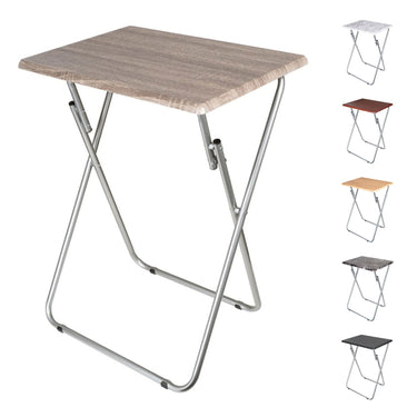 SG Traders ™ Small Folding Wooden TV Table - - 