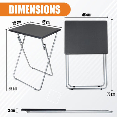 SG Traders™ Stylish Folding Table - - 