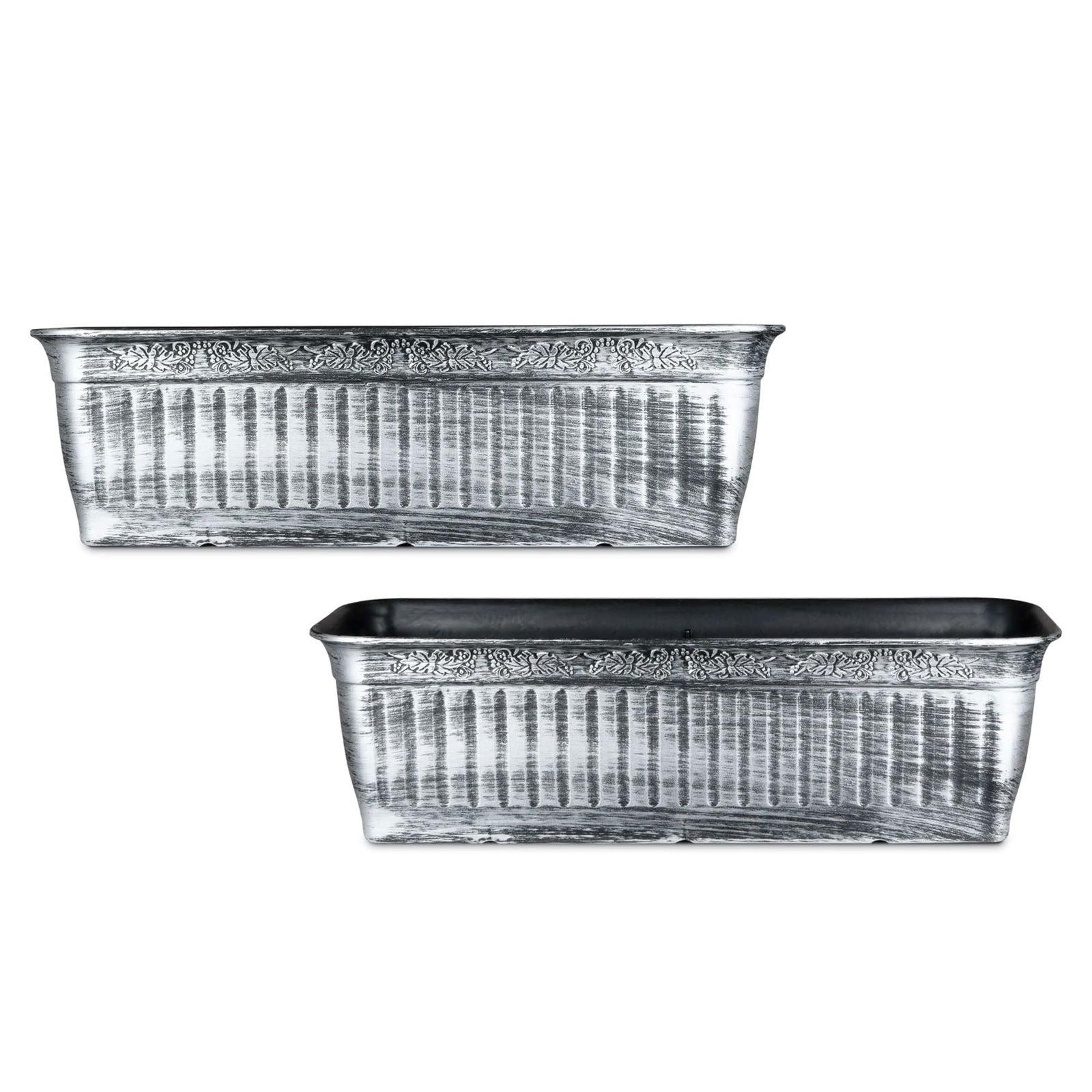 SG Traders™ Window Box Gold Silver 59cm+79cm - - 